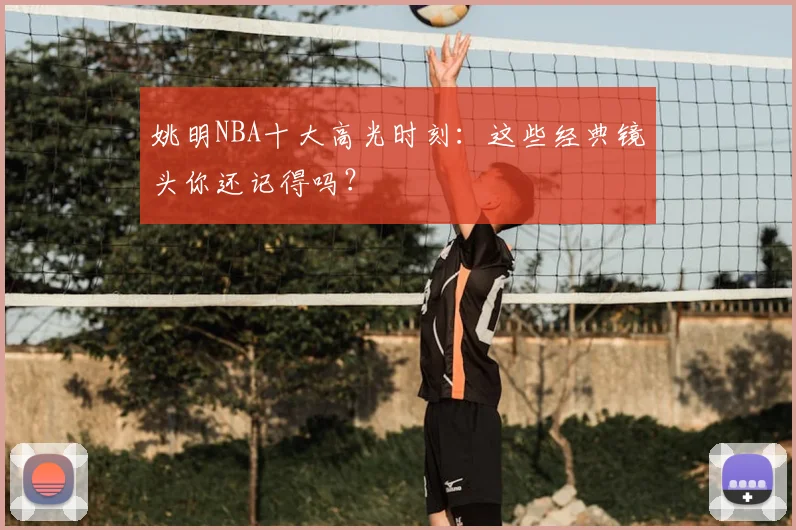 姚明NBA十大高光时刻：这些经典镜头你还记得吗？
